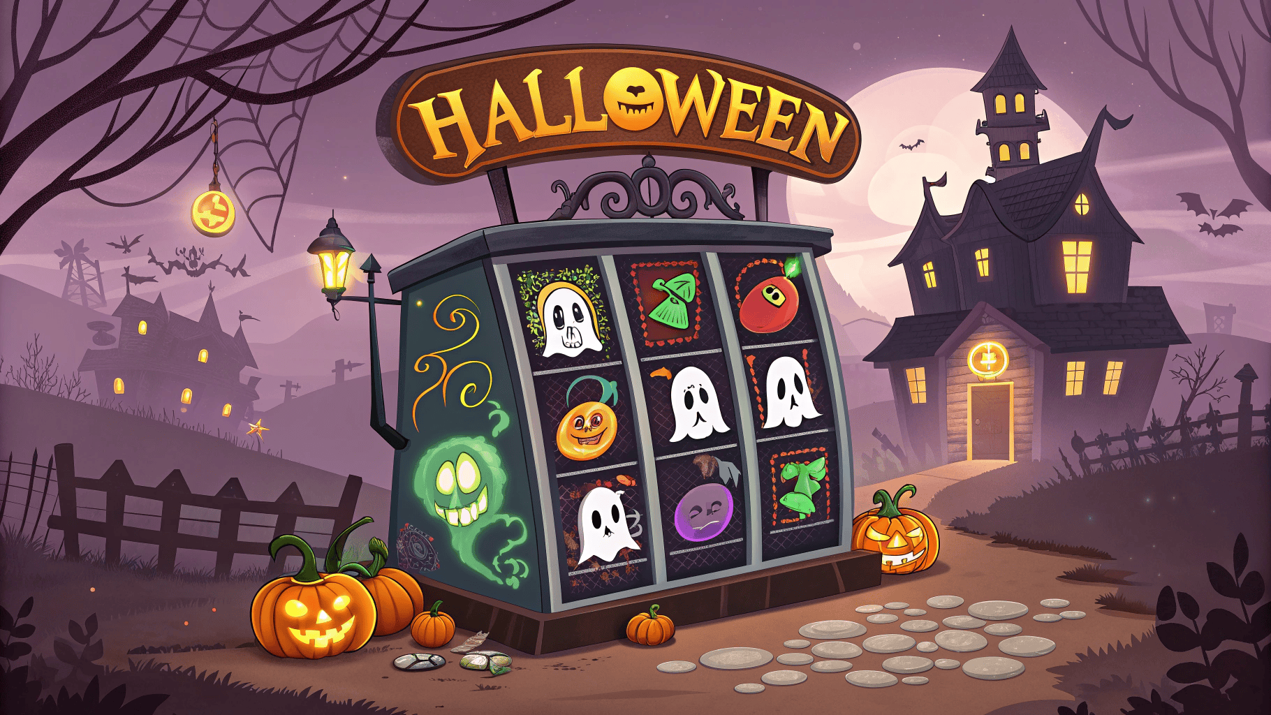 Mainkan Halloween Ghost Bigpot dan Raih Jackpot Tiap Putaran!