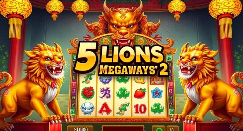 Raih Maxwin Mudah di 5 Lions Megaways 2 Pragmatic Play